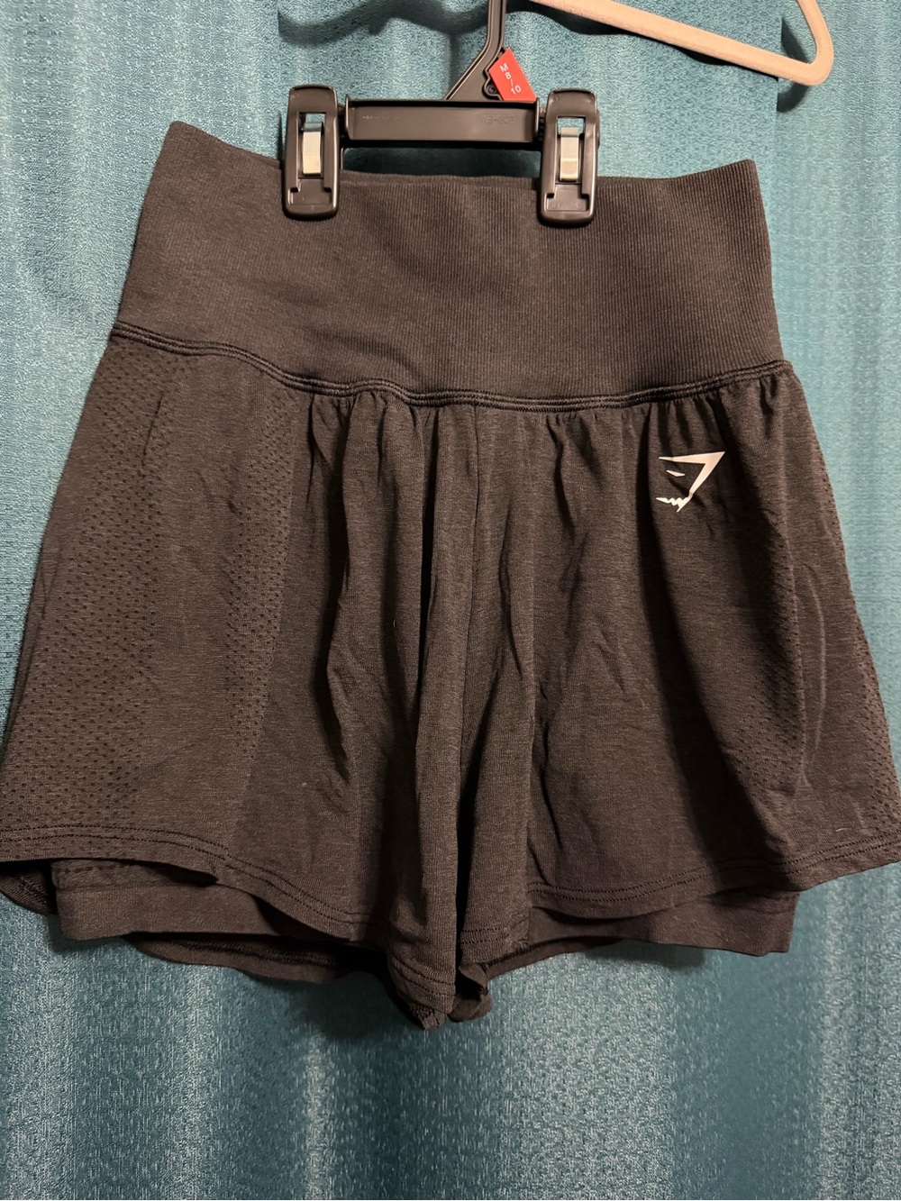 Gymshark Vital Seamless 2.0 2-in-1 Shorts - Black